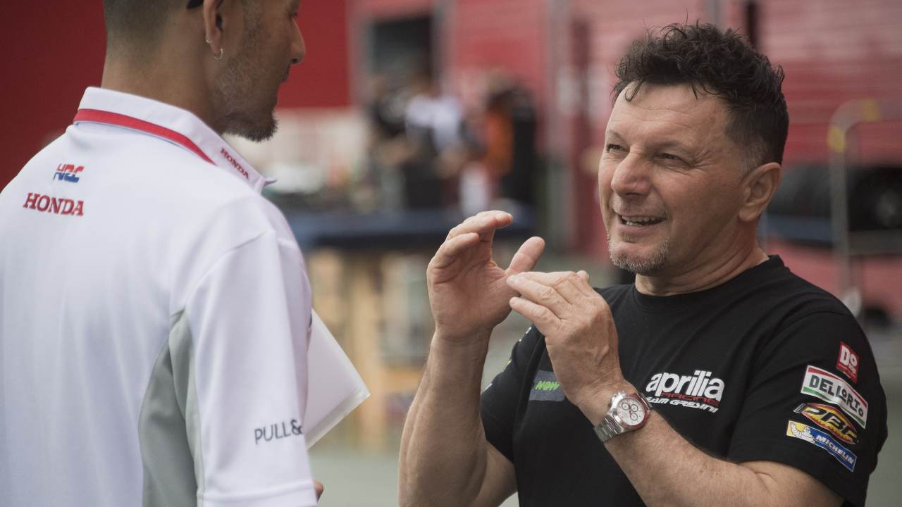 Fausto Gresini intervistato