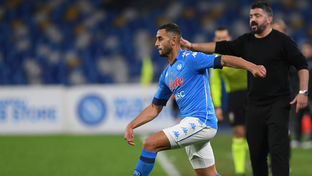 Napoli Ghoulam positivo Covid