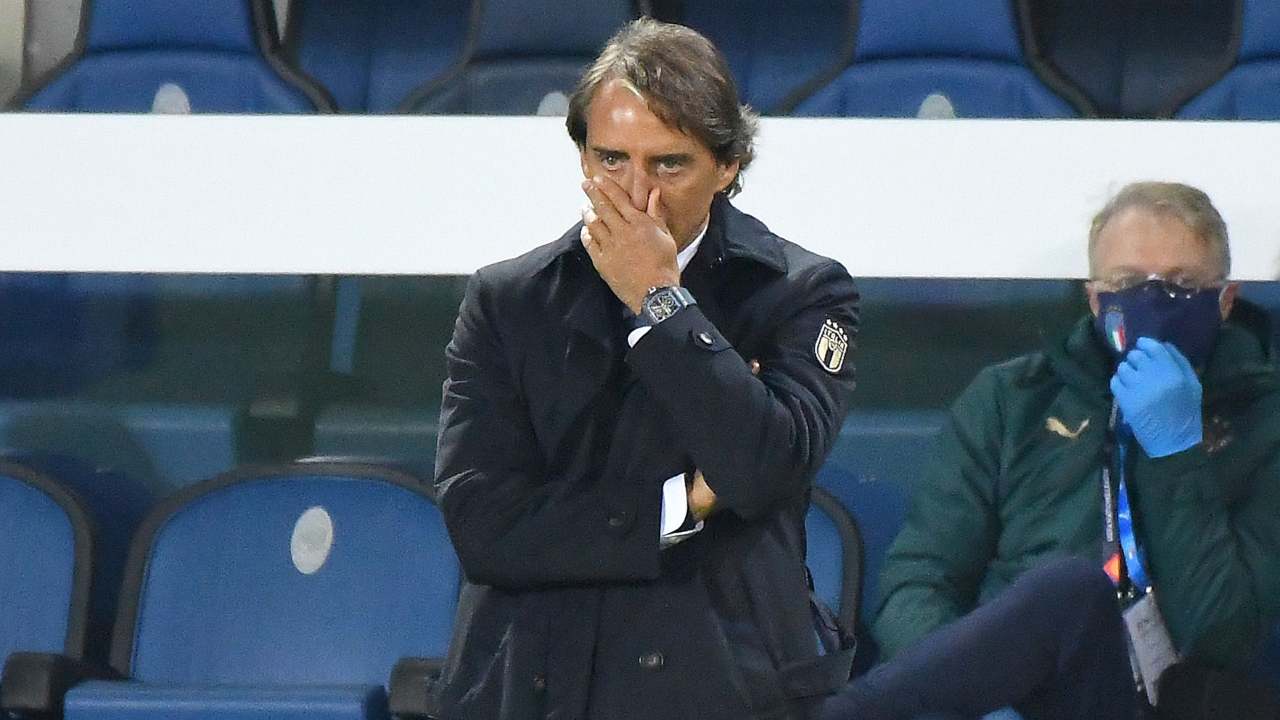 Italia, Mancini in panchina