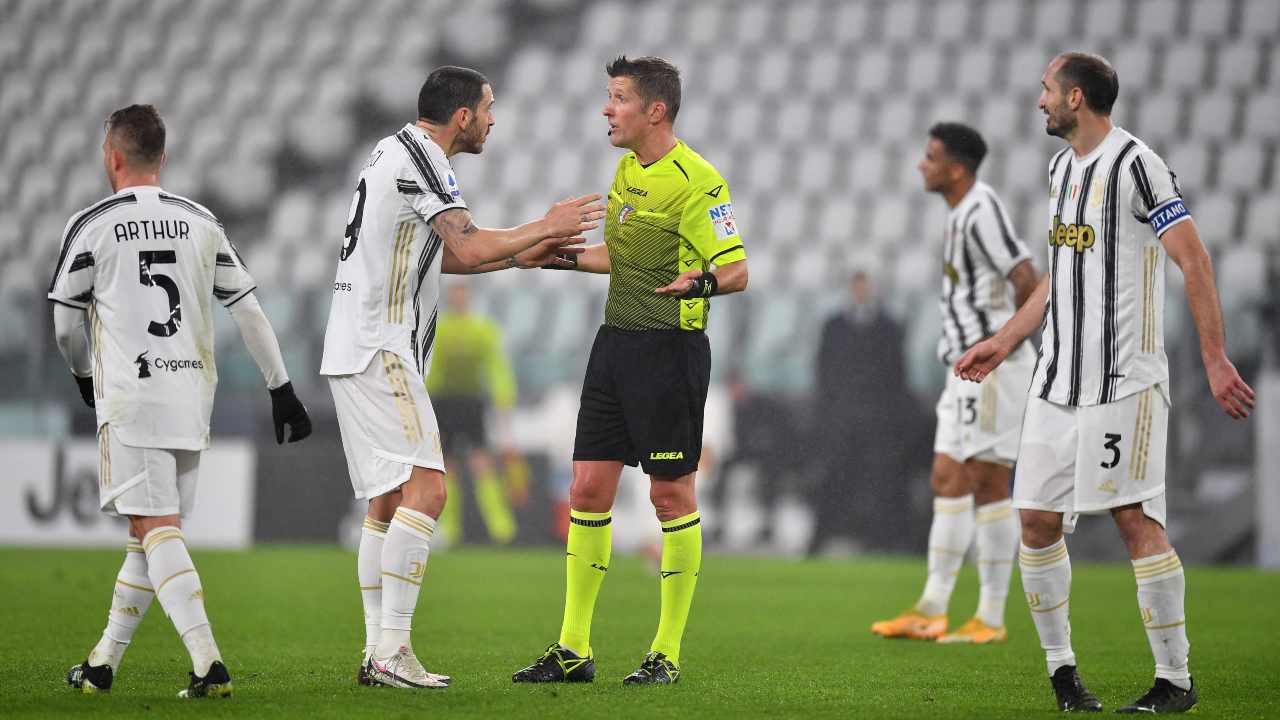 Orsato a colloquio con Bonucci