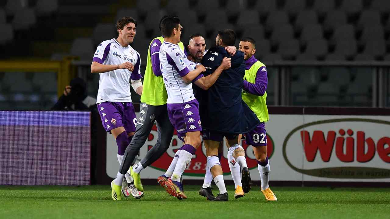 Monza Ribery Fiorentina