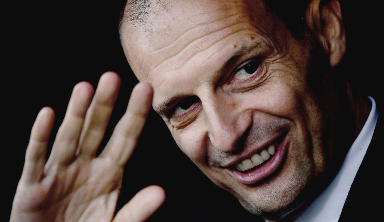 Allegri saluta