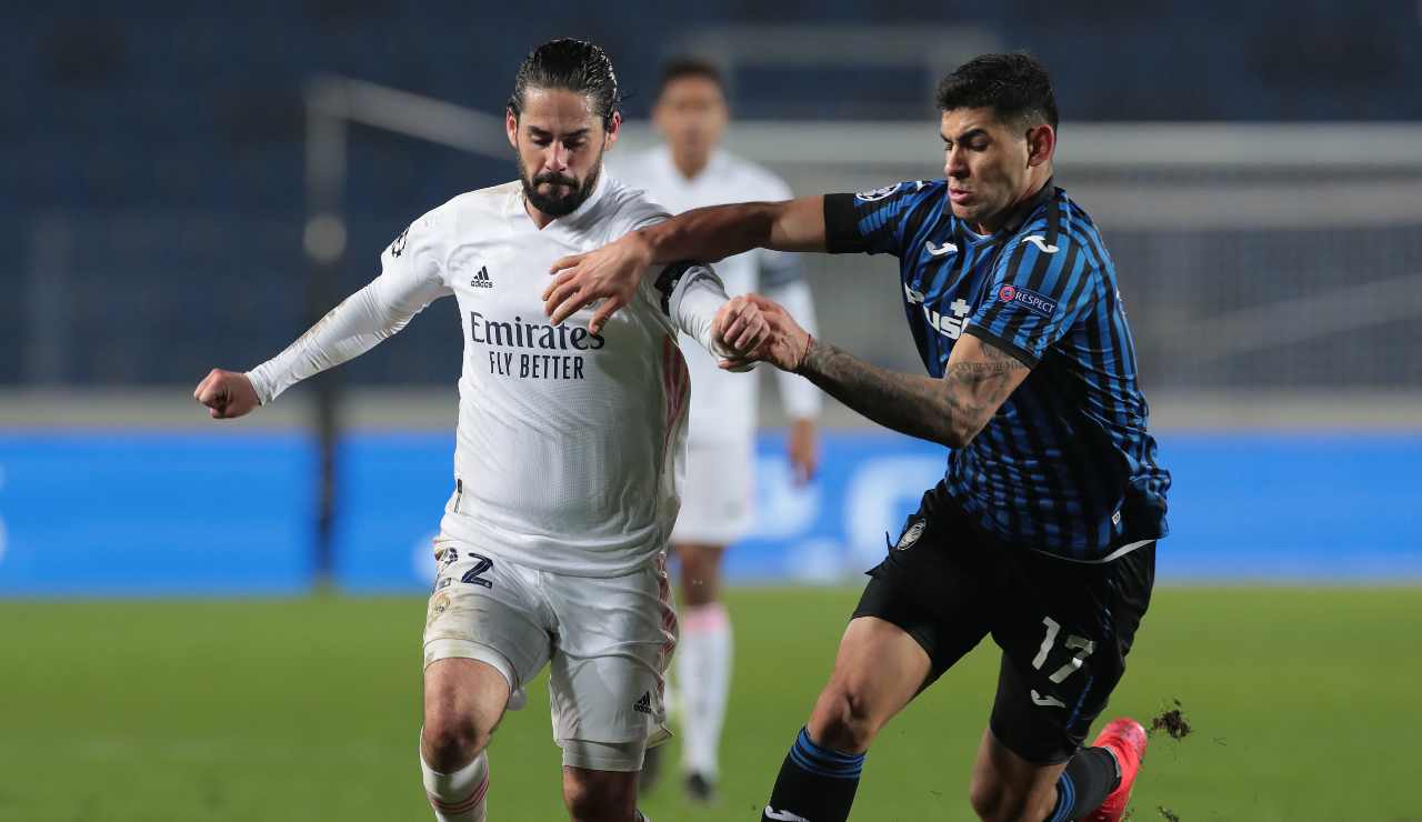 Azione di Atalanta-Real