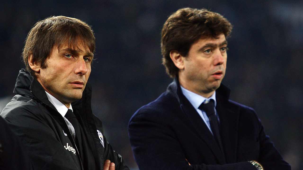 Conte e Agnelli ai tempi della Juventus