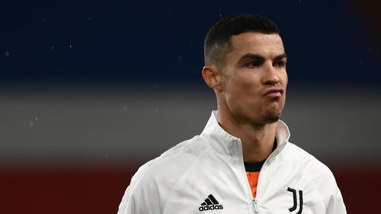 Cristiano Ronaldo arrabbiato