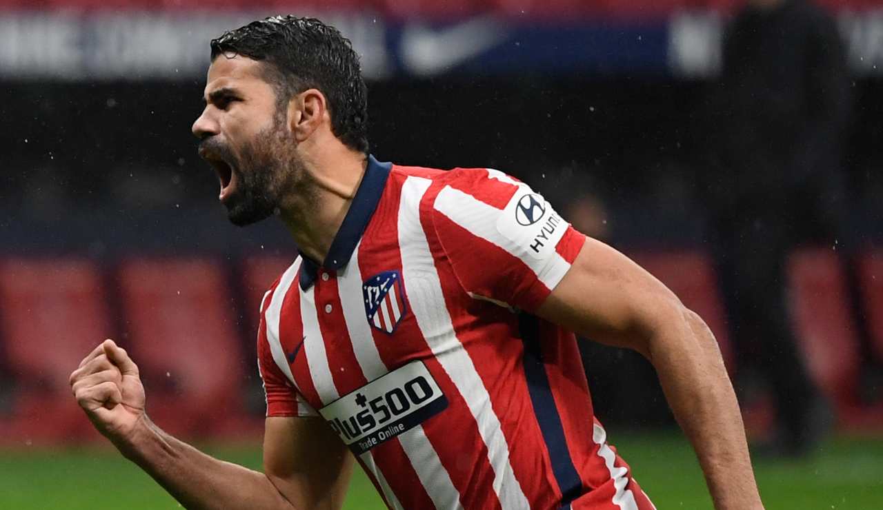 Diego Costa esulta