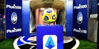 Il pallone e il logo della Serie A