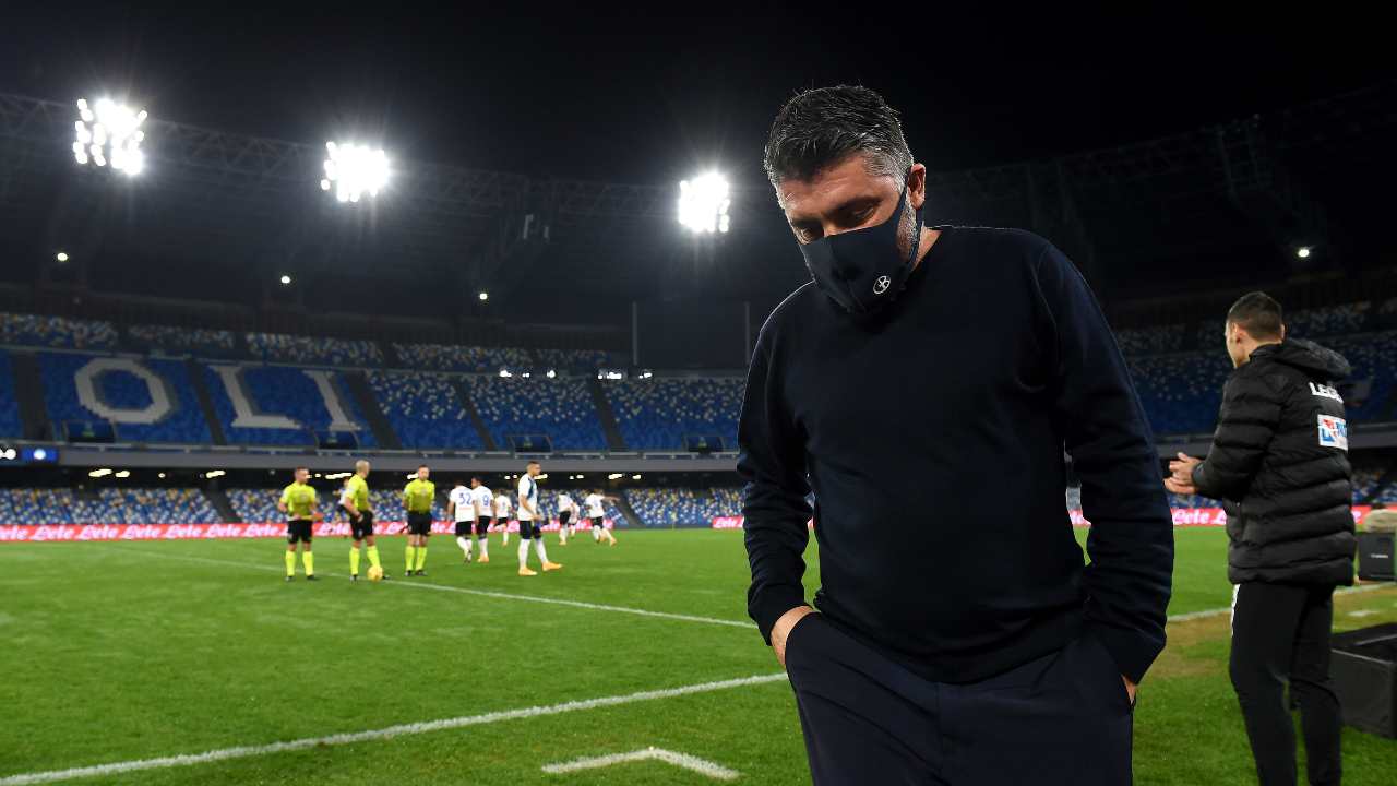 Gattuso pensieroso