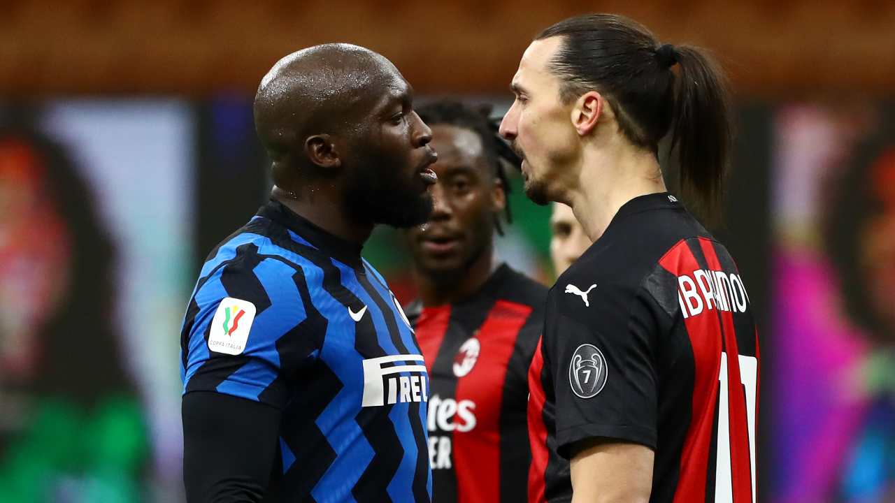 Ibrahimovic Lukaku faccia a faccia