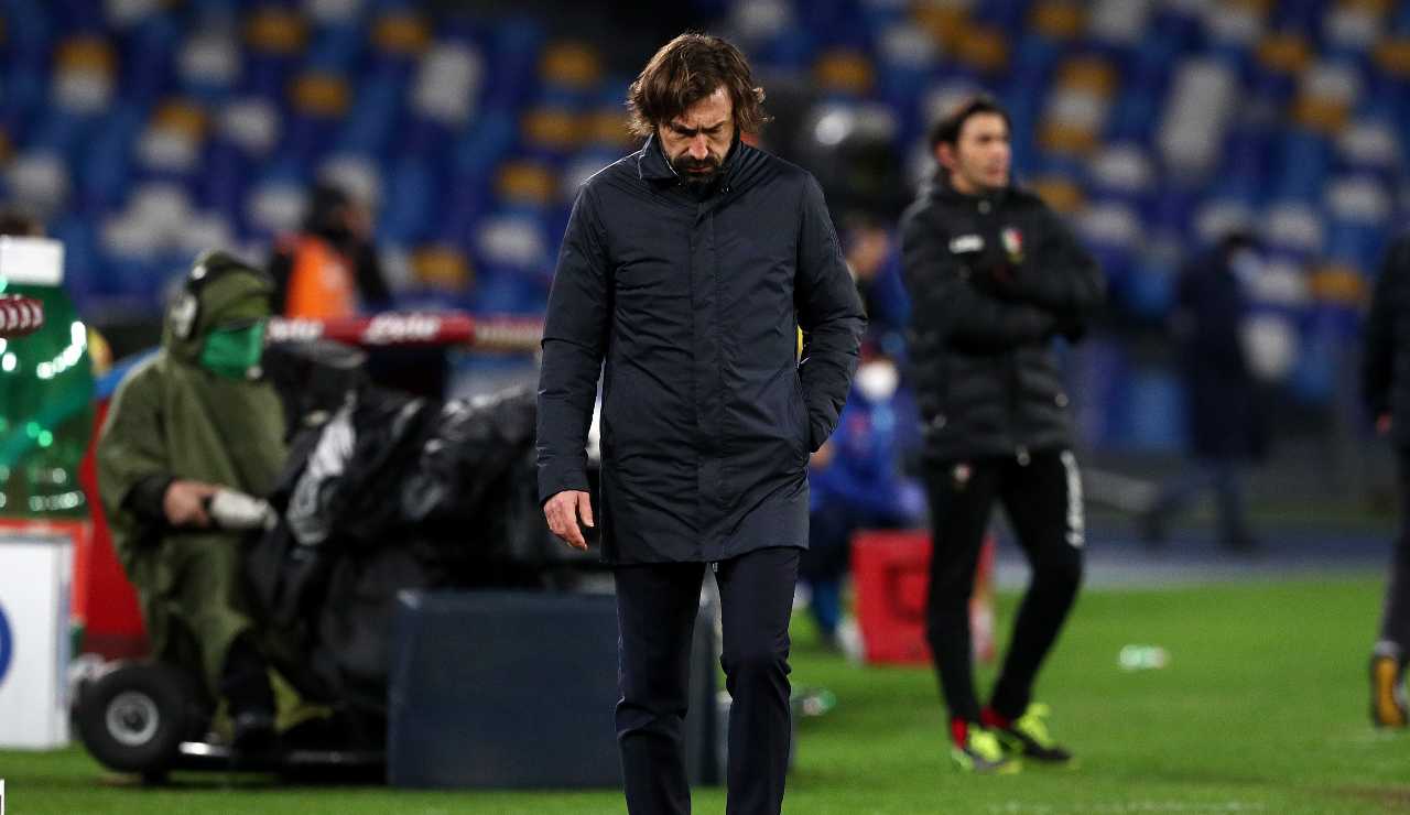 Andrea Pirlo sconsolato