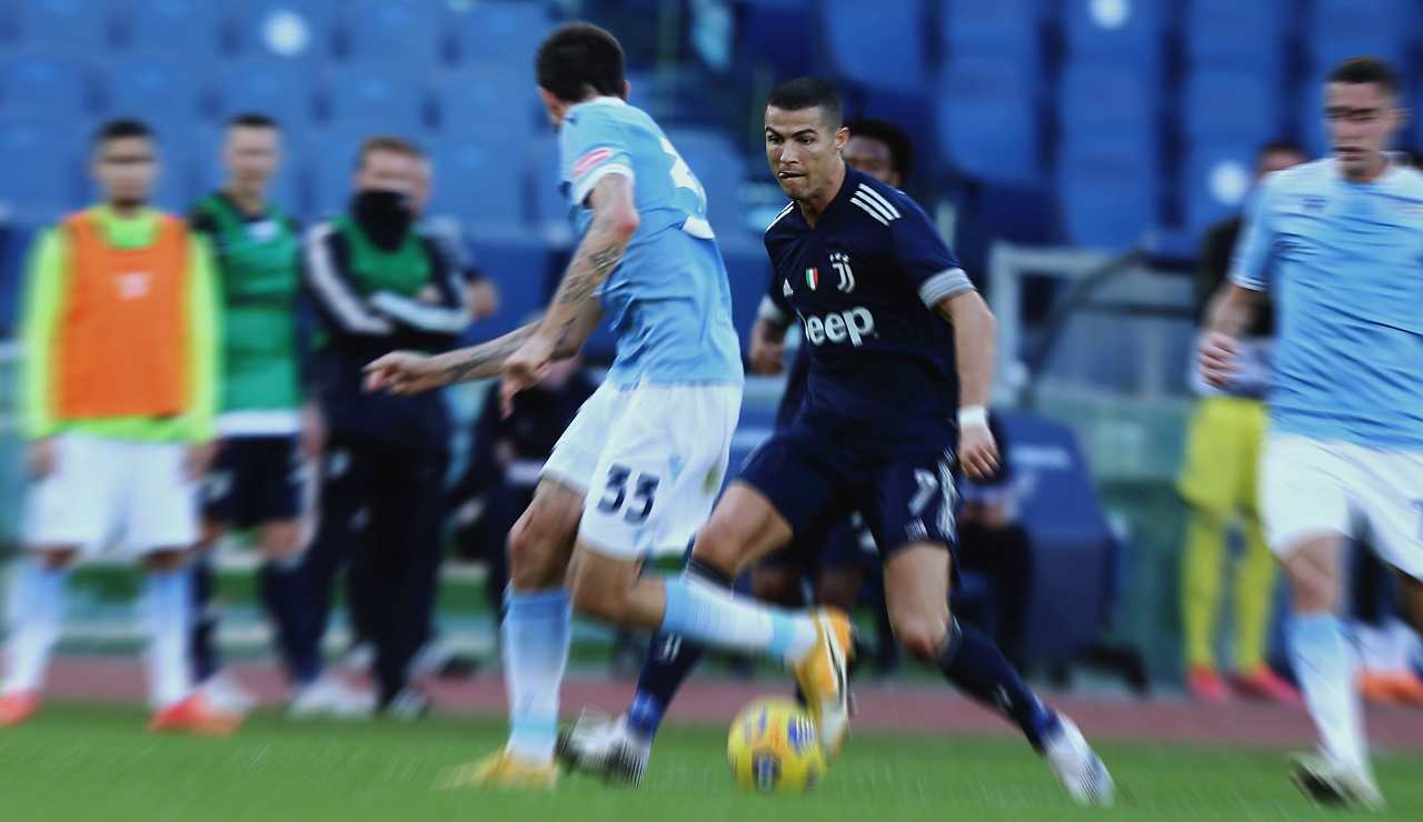 Ronaldo in Lazio-Juventus