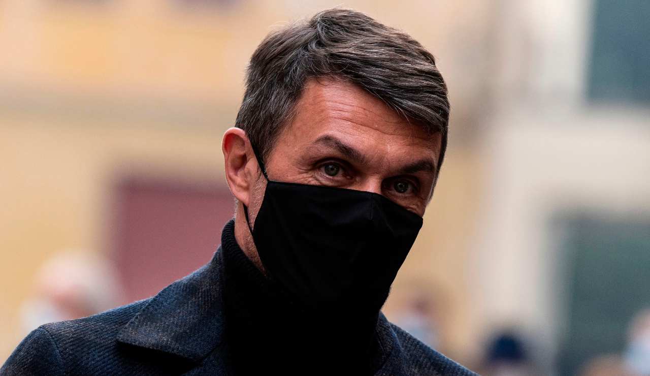 Maldini con mascherina