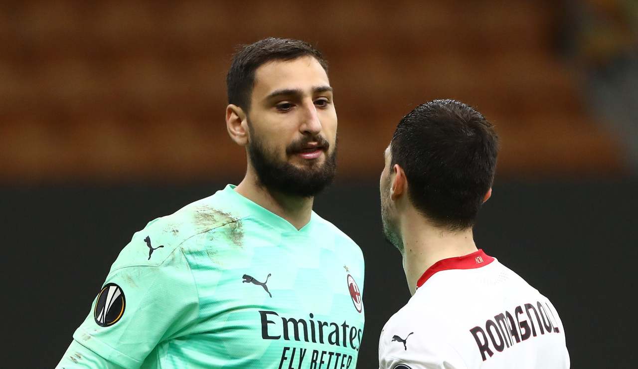 Donnaruma e Romagnoli