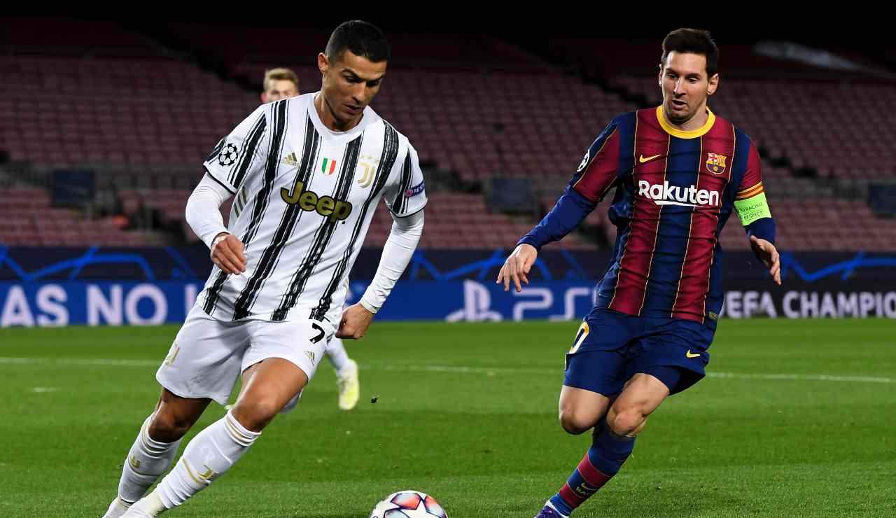 Ronaldo e Messi