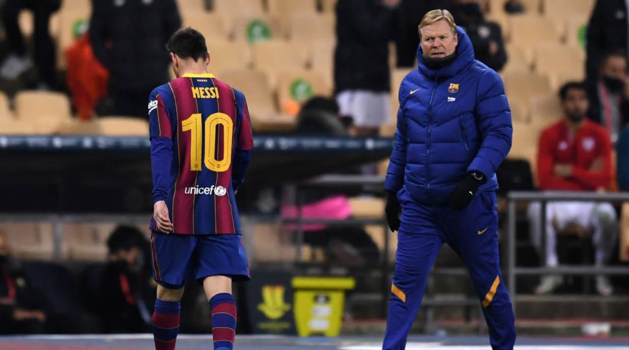 Messi e Koeman