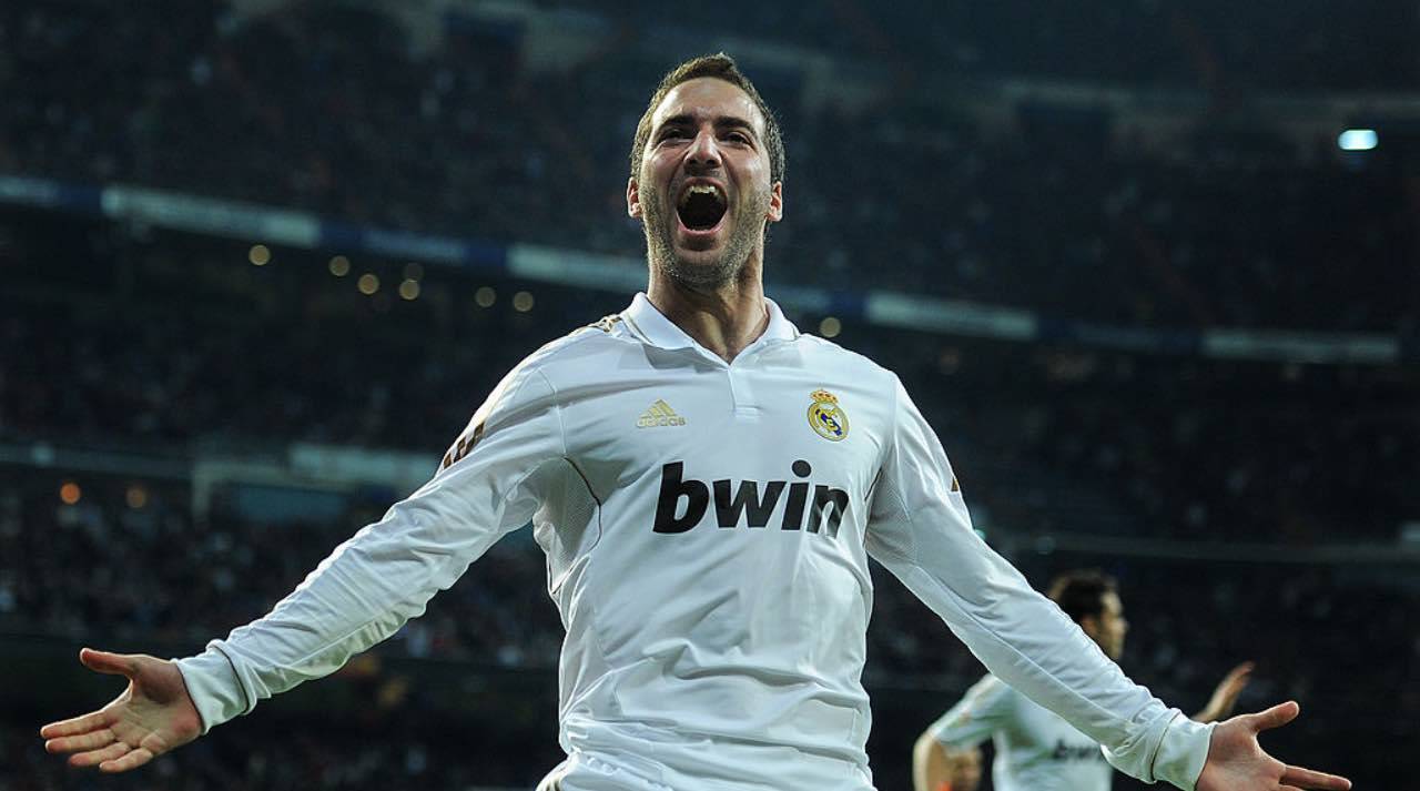 Higuain al Real