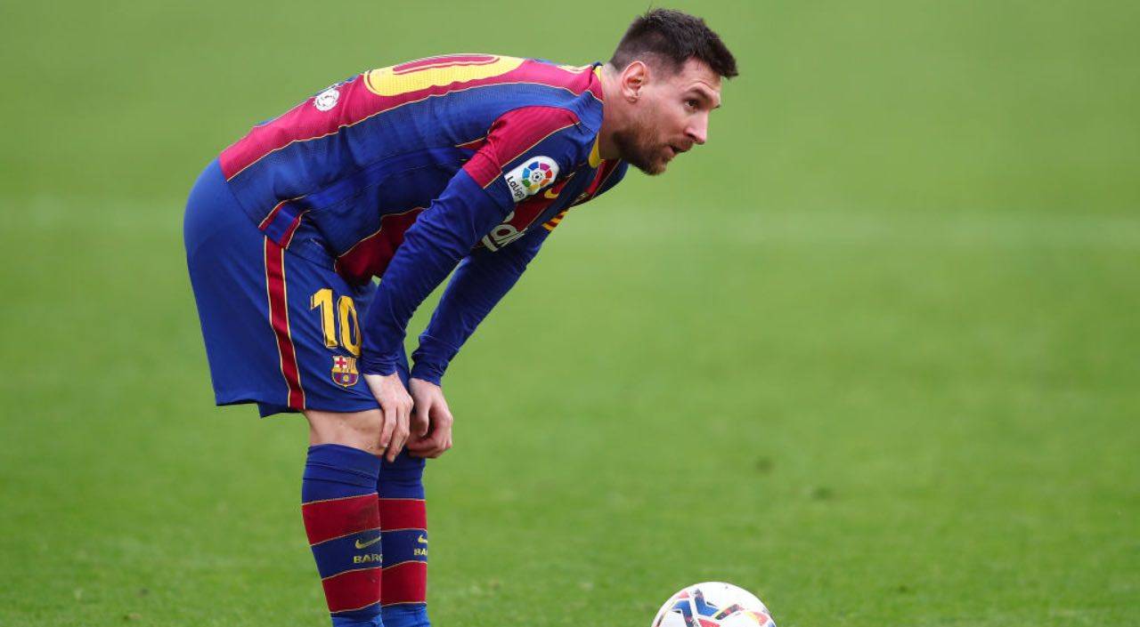 Leo Messi in campo