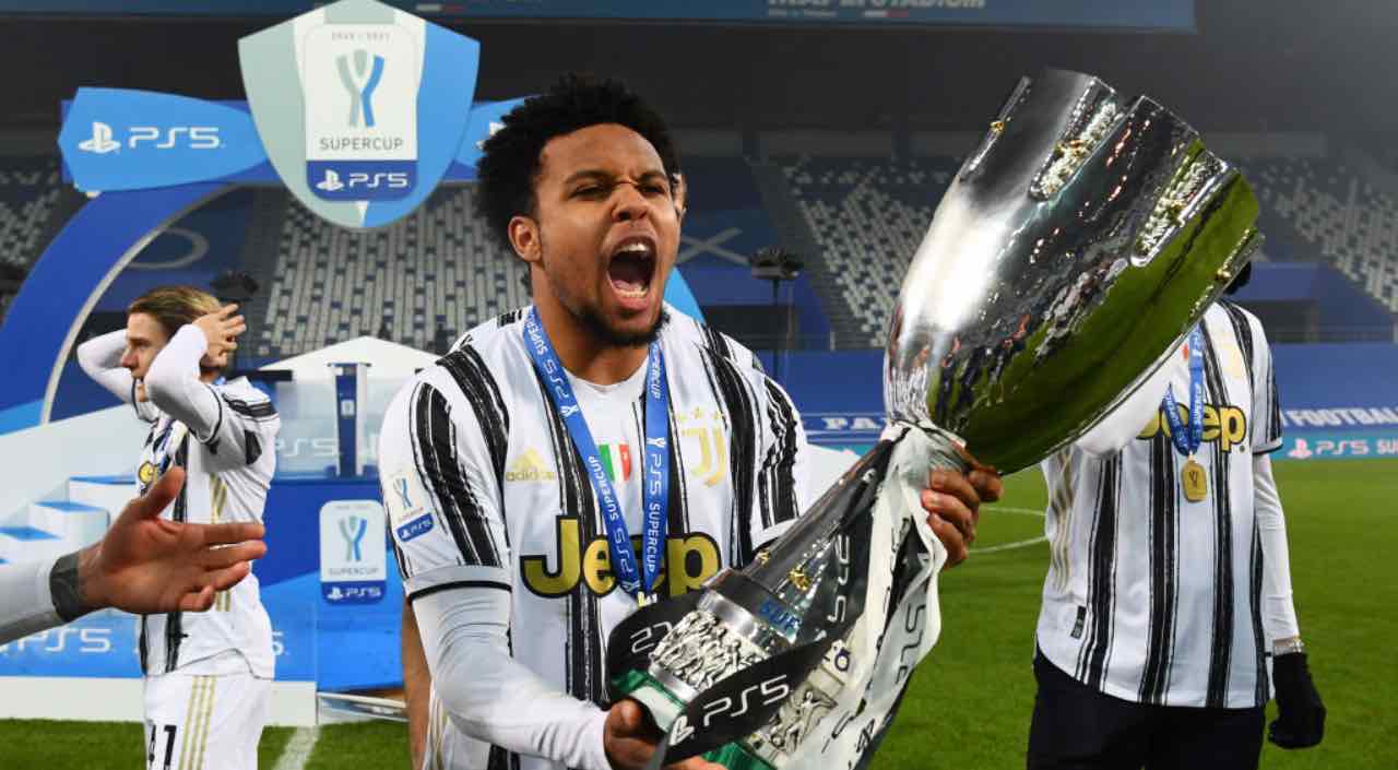 McKennie con Supercoppa