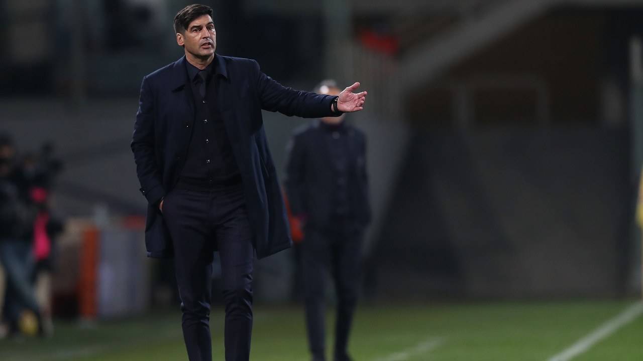Paulo Fonseca in campo