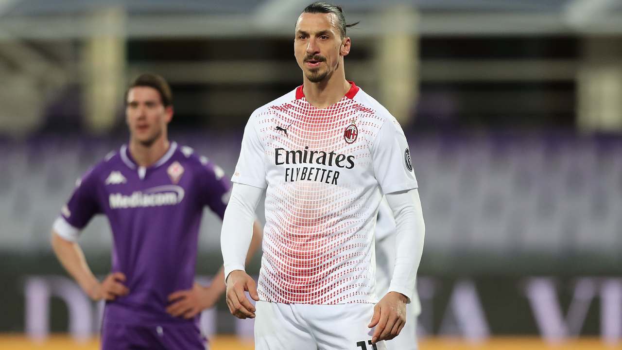 Zlatan Ibrahimovic in campo