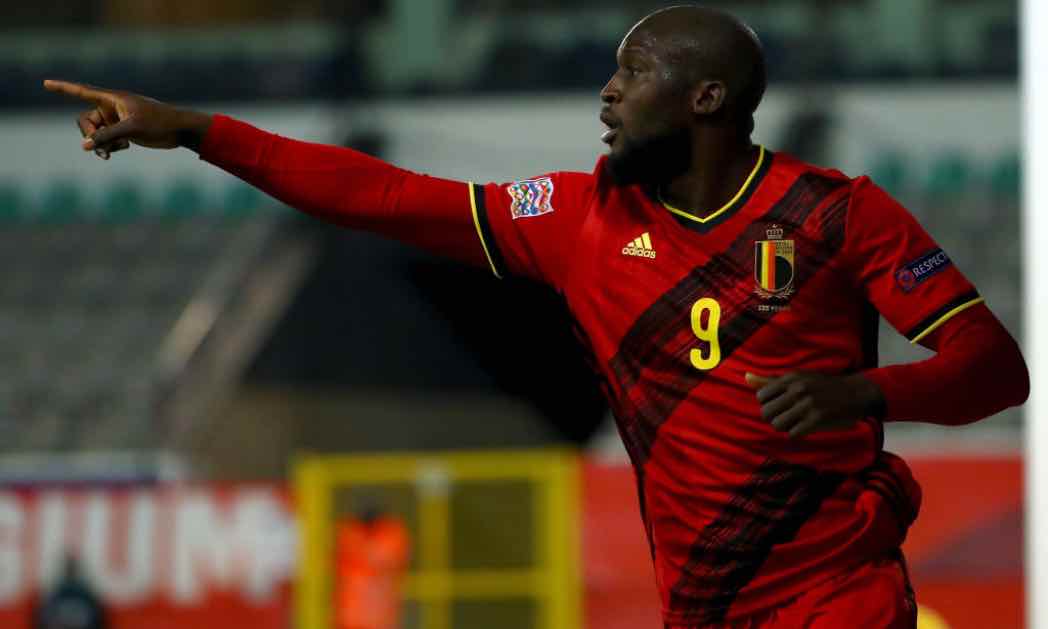 Lukaku esulta col Belgio
