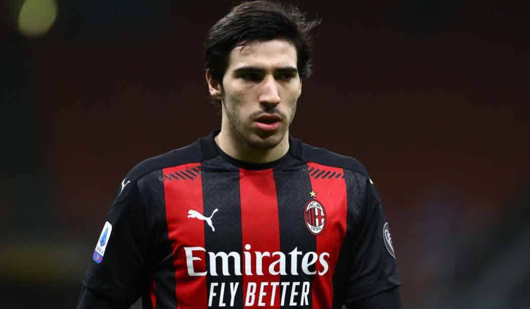Sandro Tonali Milan infortunio