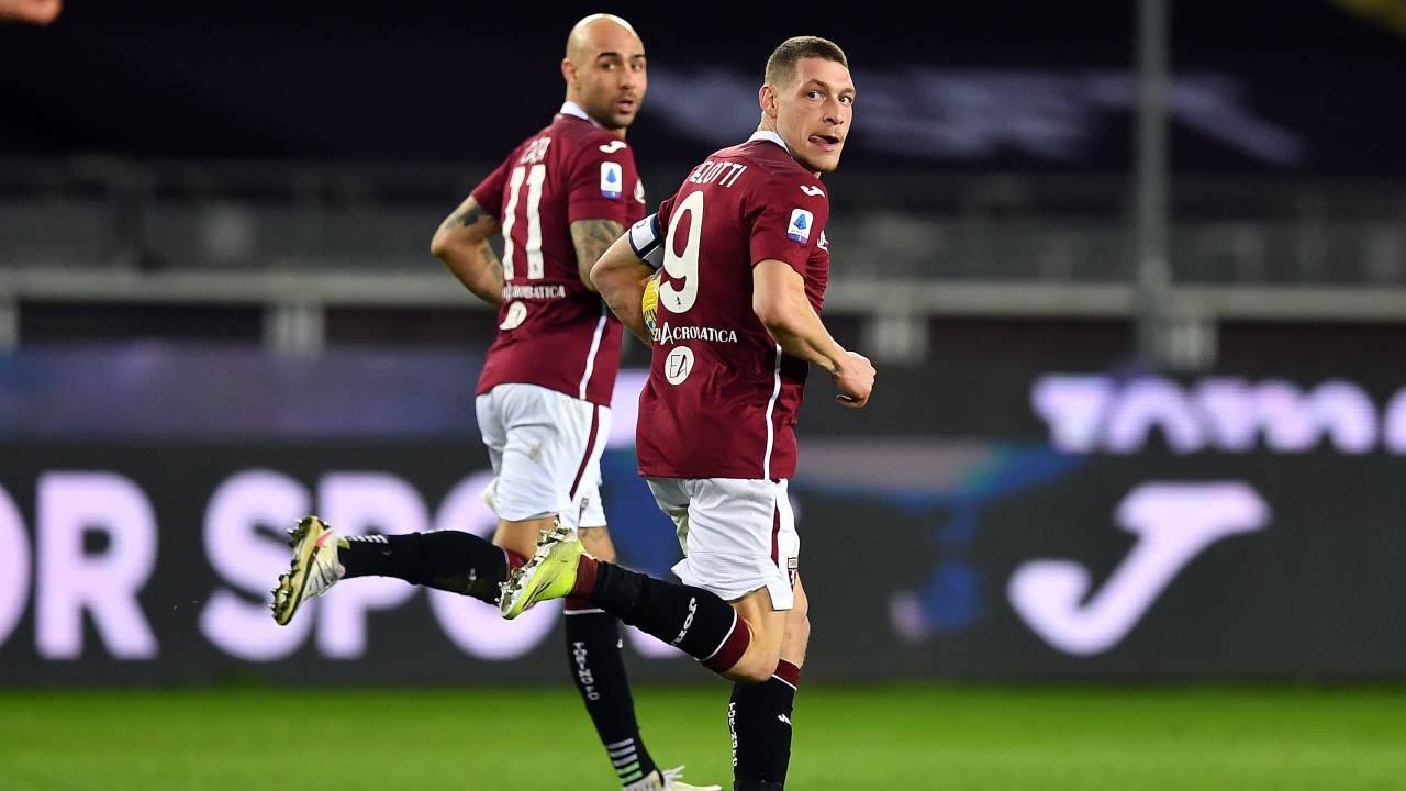 Simone Zaza e Andrea Belotti in campo