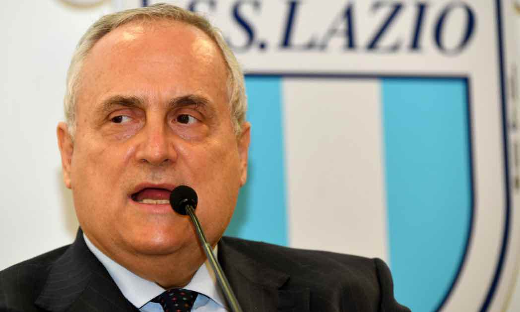 Lazio, Claudio Lotito parla in conferenza stampa