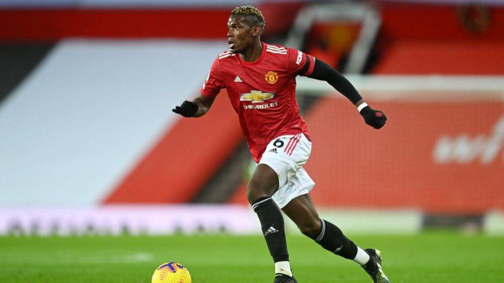 Paul Pogba in azione