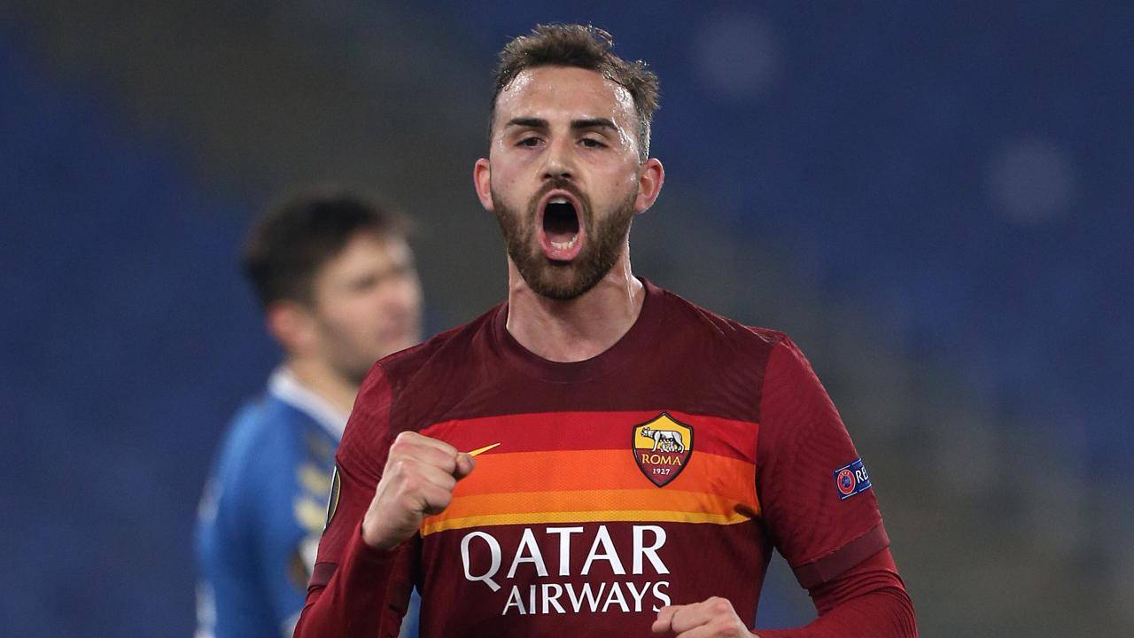 Borja Mayoral esulta