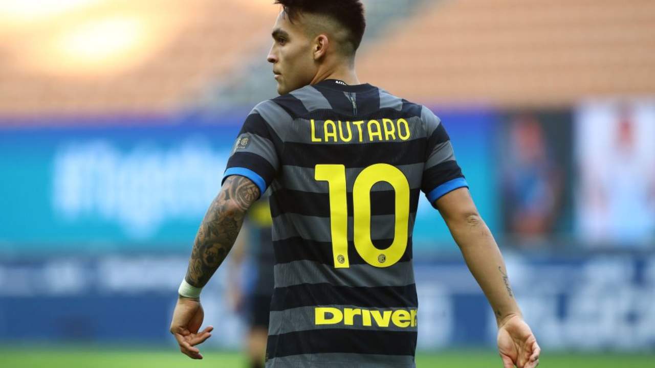 Lautaro Martinez al San Siro 