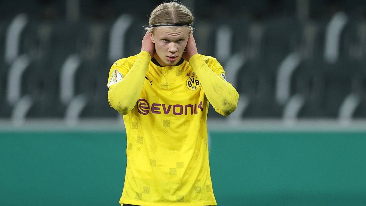 Erling Haaland in campo