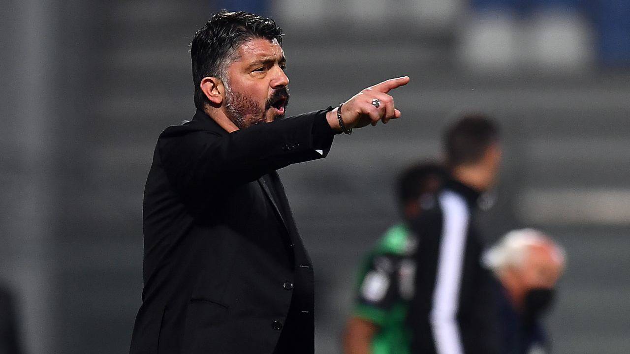 Gennaro Gattuso dà indicazioni