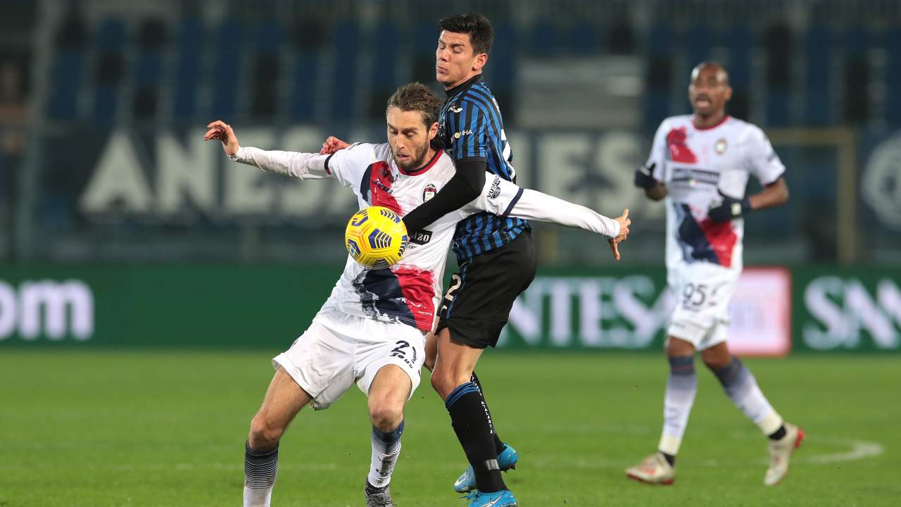 Atalanta e Crotone in campo