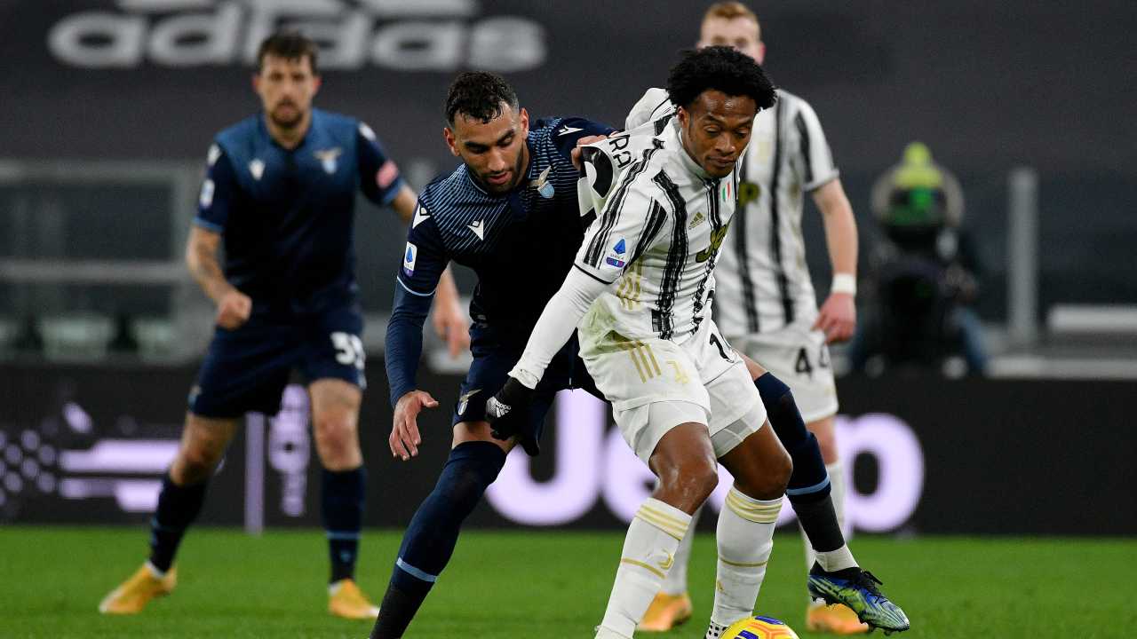 Juventus e Lazio in campo