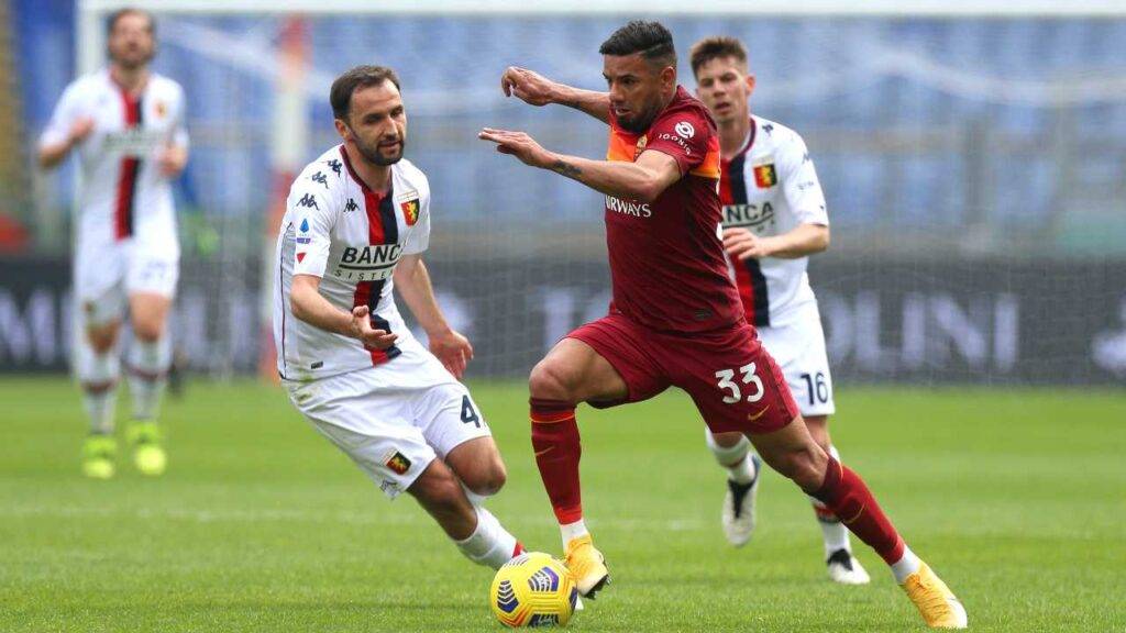 Roma e Genoa in campo