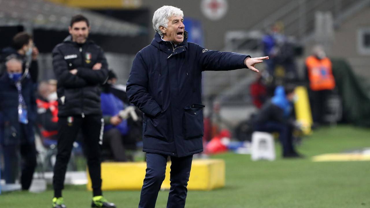 Giampiero Gasperini in campo