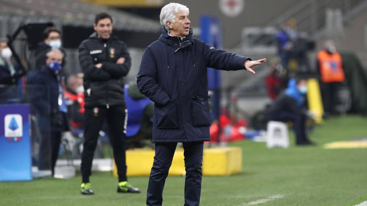 Gasperini dalla panchina