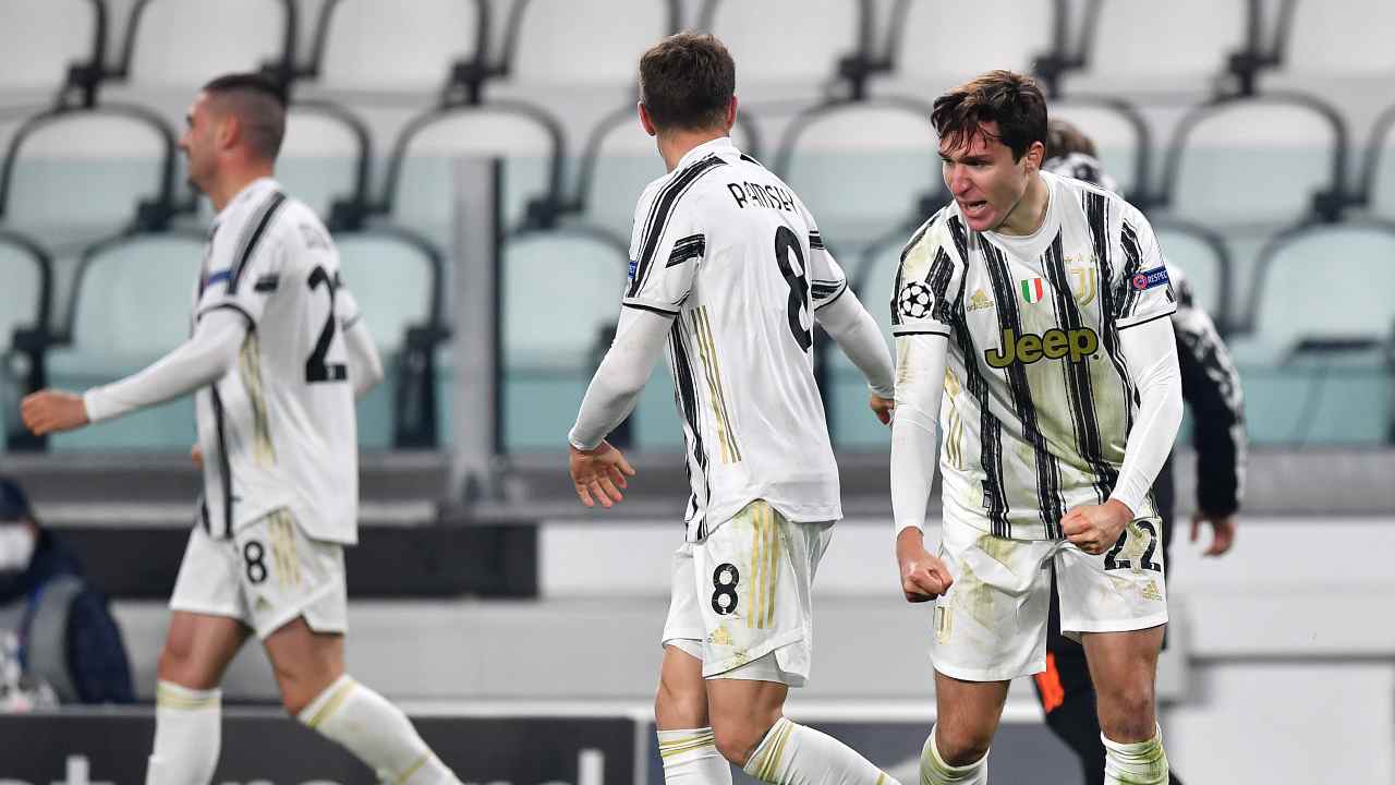 La Juventus esulta