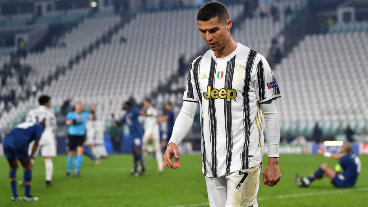 Ronaldo deluso alla Stadium