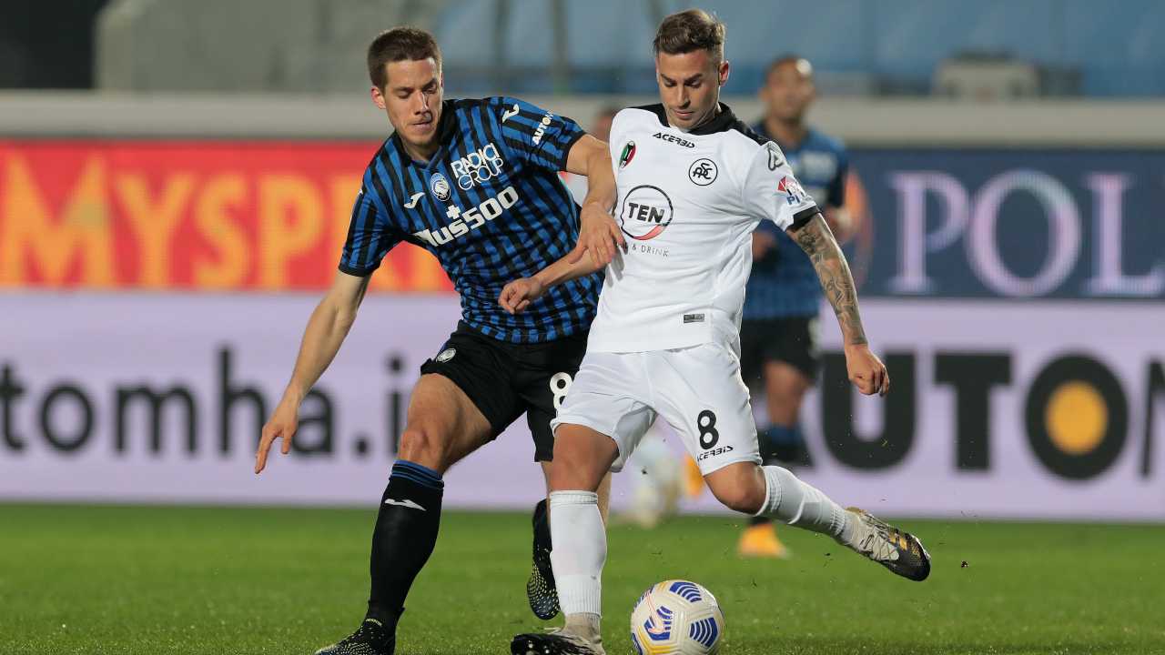 Atalanta e Spezia in campo