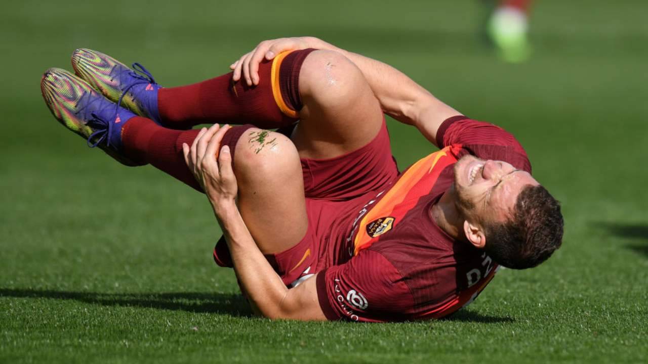 Dzeko dolorante al Tardini