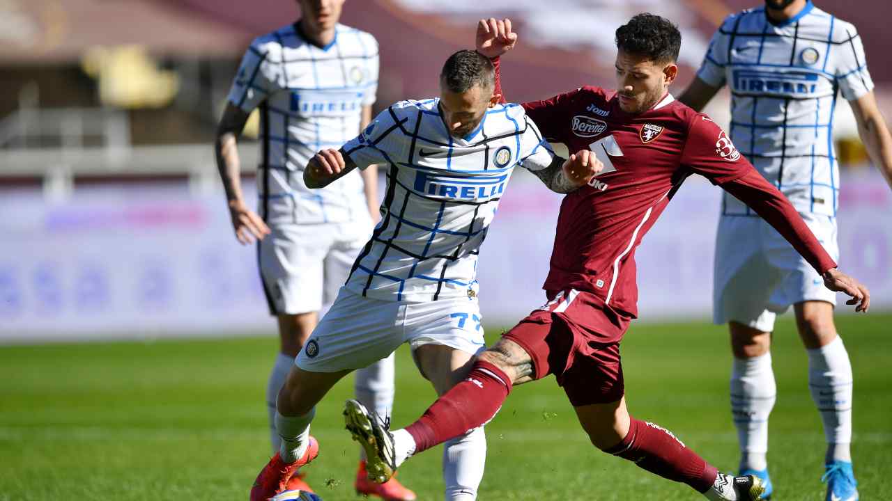 Torino e Inter in campo