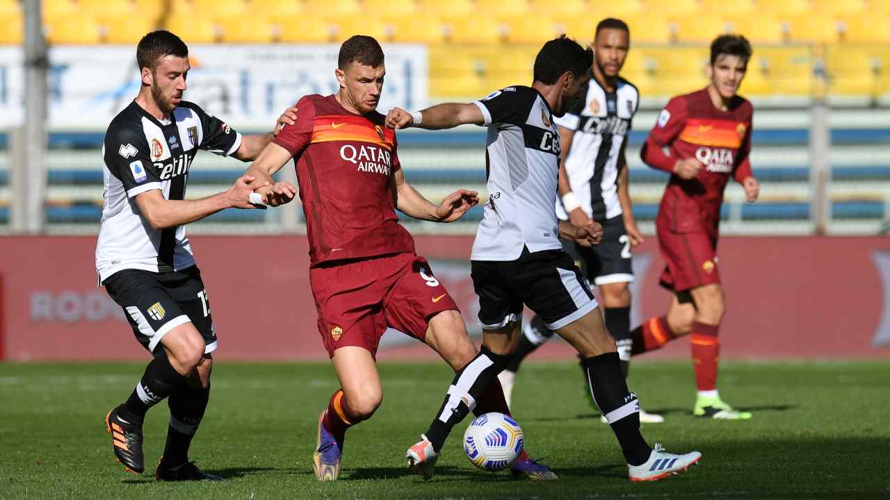 Parma e Roma in campo