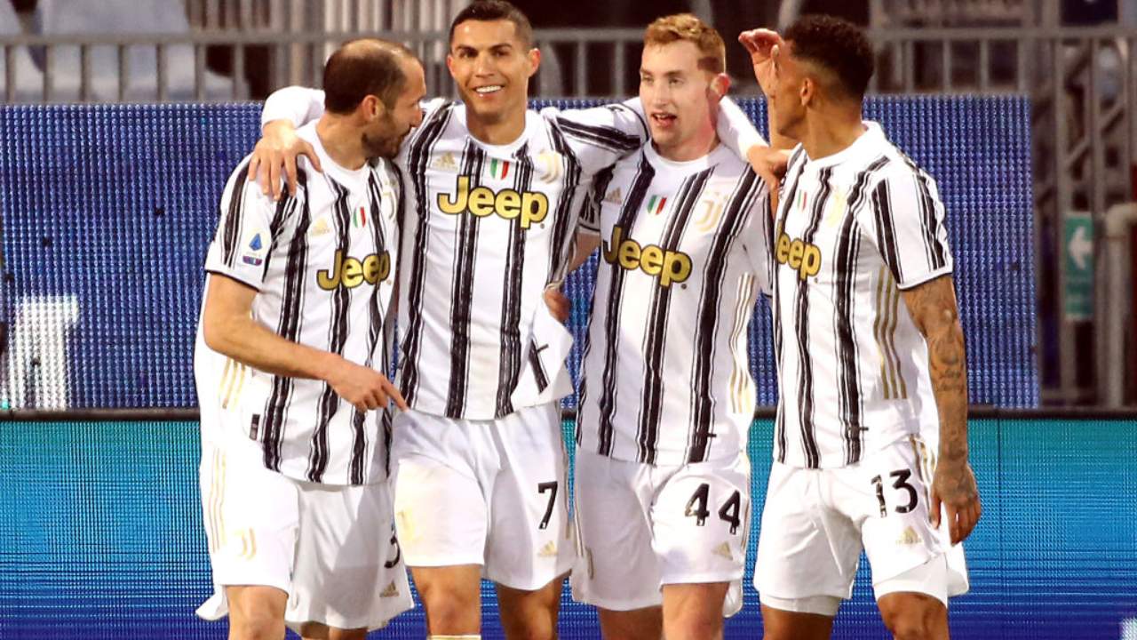 Esultanza Juventus