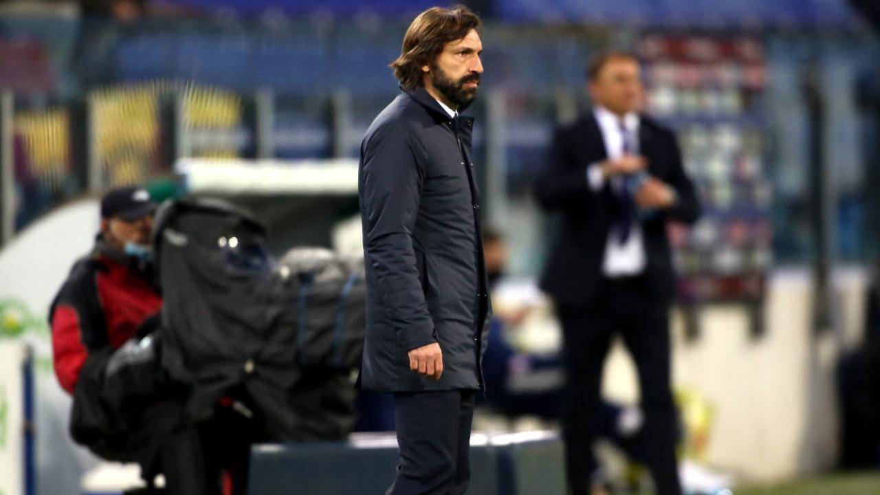 Andrea Pirlo in campo