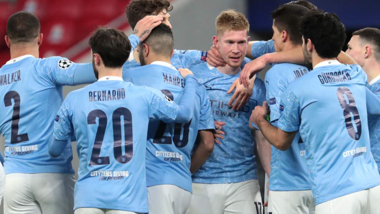 Esultanza Manchester City