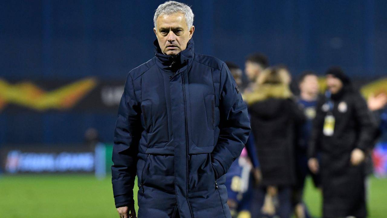 Josè Mourinho in campo