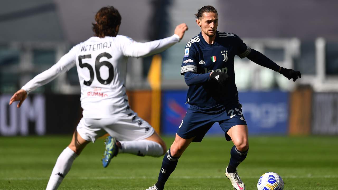 Juventus e Benevento in campo