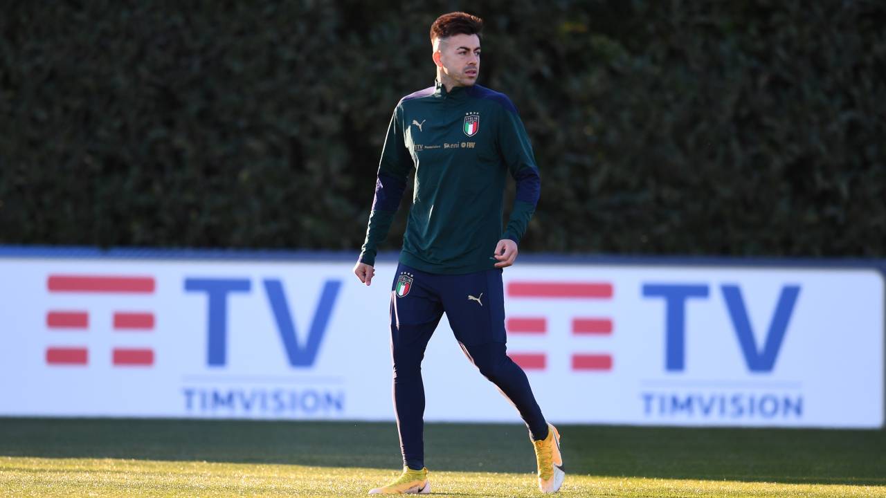 Stephan El Shaarawy in allenamento